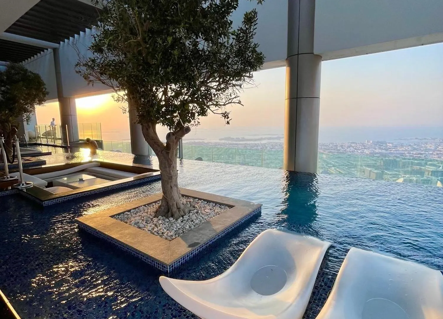 Panoramic Burj Khalifa And Sea View, Infinity Pool, Luxury 2Br Appartement Dubai Verenigde Arabische Emiraten