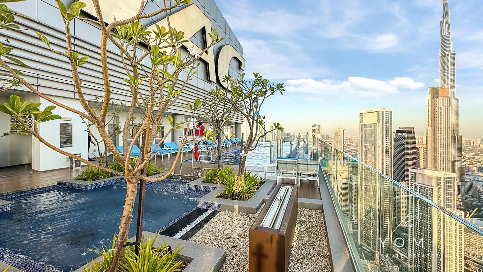 Panoramic Burj Khalifa And Sea View, Infinity Pool, Luxury 2Br Apartment Dubai